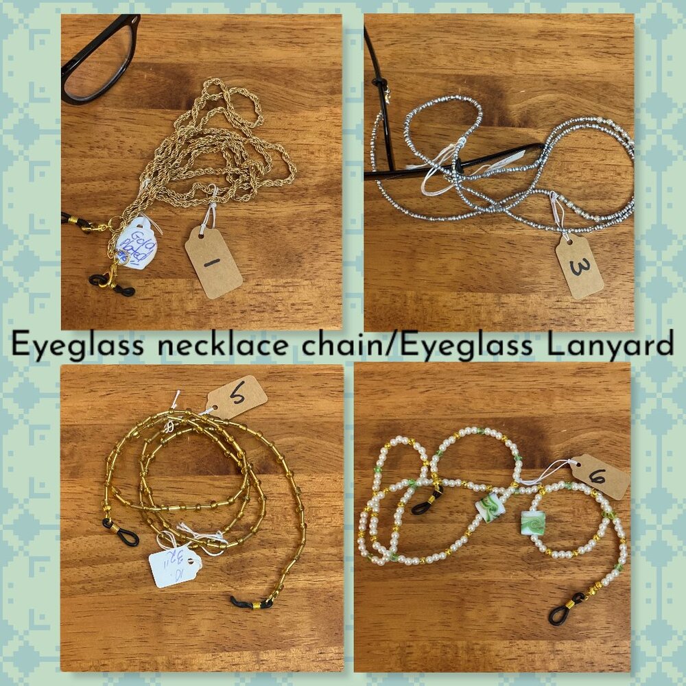 NEW Eyeglass chain necklace or lanyard